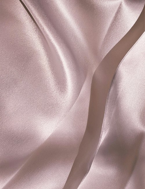 Silk, Tencel and Cupro blend fabric swatch